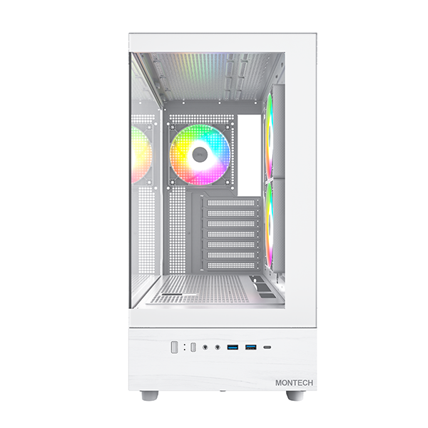 Case Montech XR  | Black - White