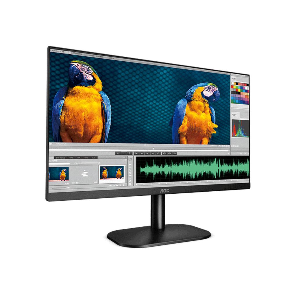 MÀN HÌNH AOC 24B2XHM/74 (23.8INCH/FHD/VA/75HZ/6MS/250NITS/HDMI+VGA)