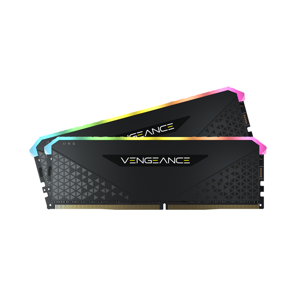  RAM DESKTOP CORSAIR VENGEANCE RGB RS (CMG32GX4M2D3600C18) 32GB (2X16GB) DDR4 3600MHZ 