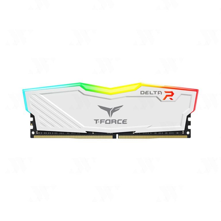 RAM TEAMGROUP T-Force Delta RGB 8GB DDR4 3600Mhz | Black - White