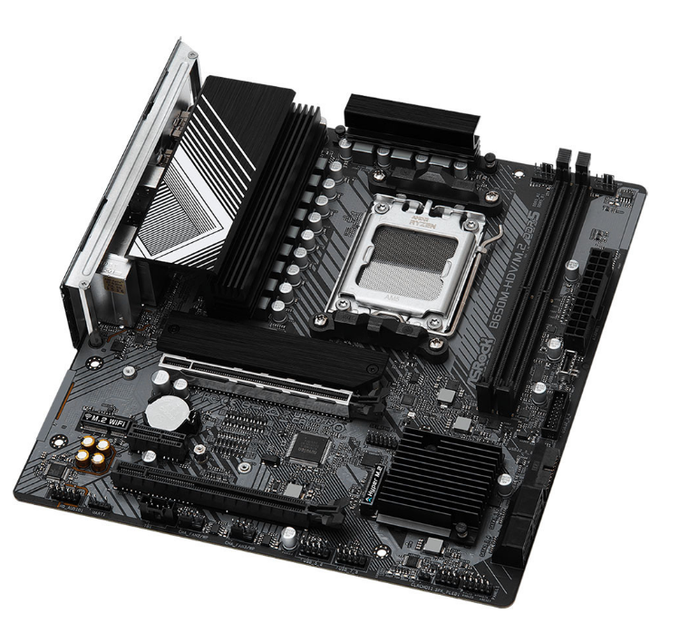 Mainboard ASROCK B650M-HDV/M.2 (AMD B650, Socket AM5, m-ATX, 2 khe RAM DDR5)