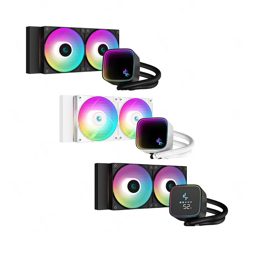 Tản nhiệt nước Deepcool LS520 SE (Đen/Trắng/Digital)