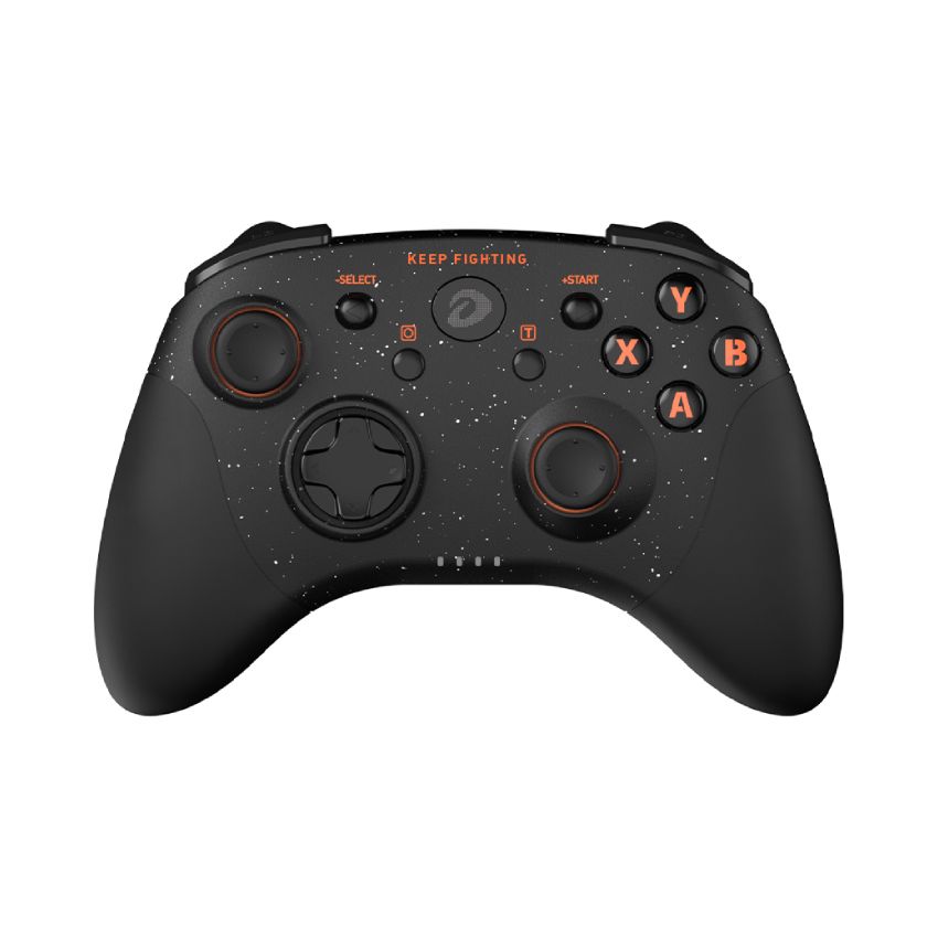 Tay cầm chơi game DAREU H101X | Đen - Hồng