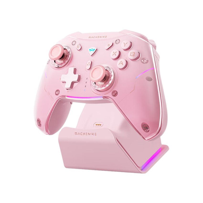 Tay Cầm Chơi Game Machenike Three-Mode G5 Pro Max (White / Pink)