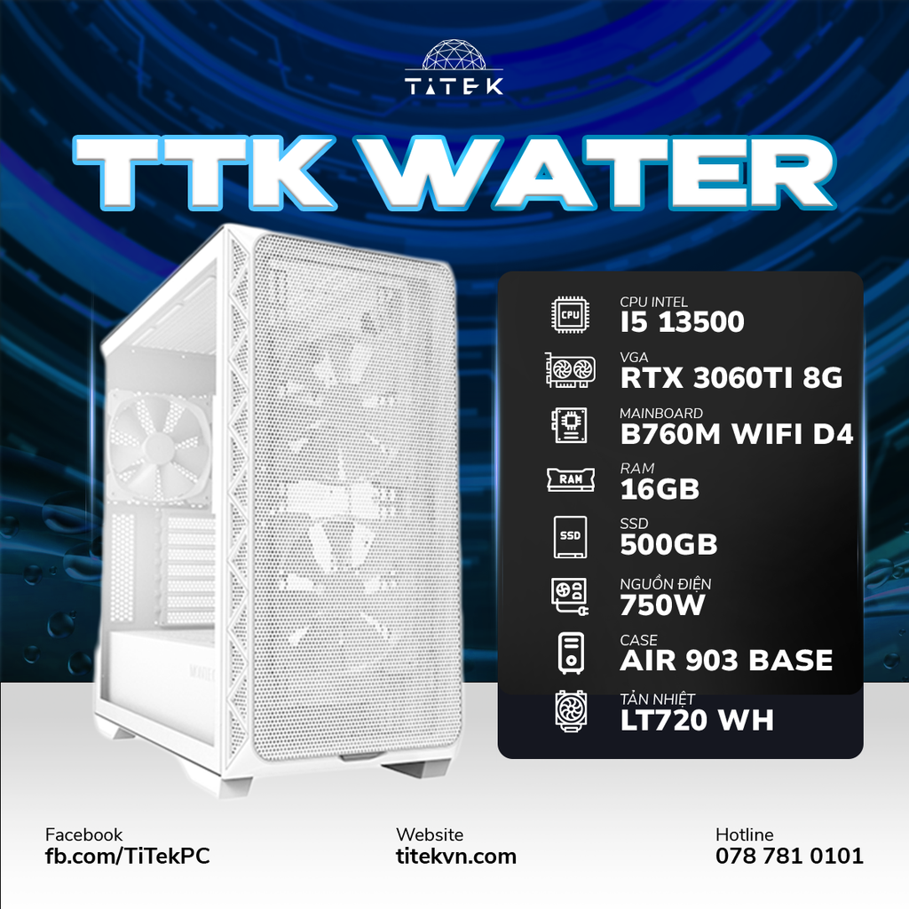 TTK WATER PRO - 3060Ti