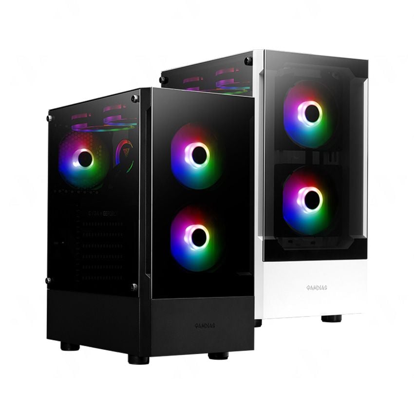 Case Gamdias Talos E3 Đen | Trắng