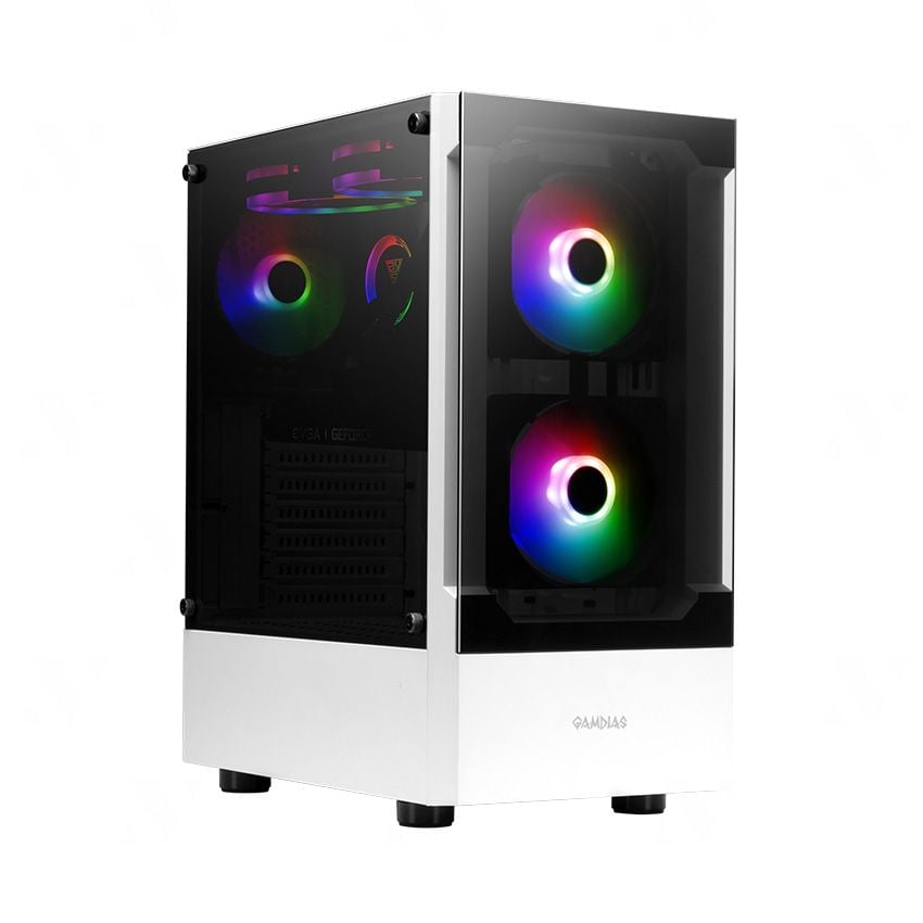 Case Gamdias Talos E3 Đen | Trắng