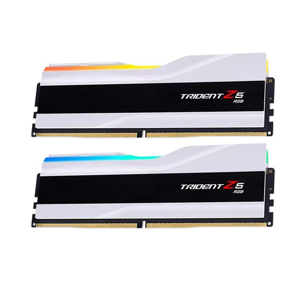  Ram G.SKILL Trident Z5 RGB 64GB 6000MHz DDR5 (2x32GB) White (F5-6000J3636F32GX2-TZ5RW) 
