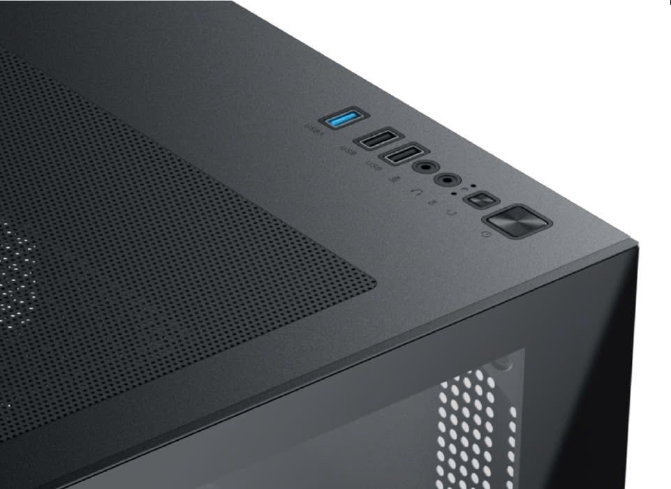 Vỏ Case Xigmatek Aqua M Nano II ( No Fan ) | Black - White