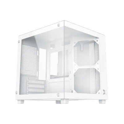 Vỏ Case Xigmatek Aqua M Nano II ( No Fan ) | Black - White