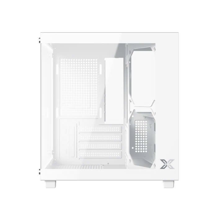 Vỏ Case Xigmatek Aqua M Nano II ( No Fan ) | Black - White