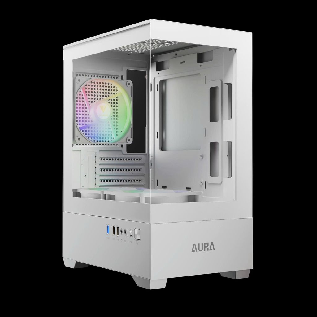 CASE GAMDIAS AURA GC9M ELITE ARGB | Black - White