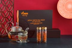 Đông trùng hạ thảo nguyên con sấy thăng hoa Venus 10g (50 con) - Nhộng trùng thảo khô