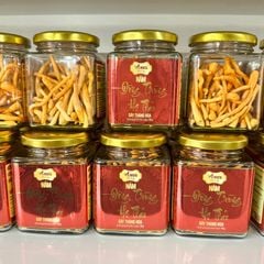 Bộ quà tặng sức khỏe Sâm Hàn Quốc ngâm mật ong + Trà, Rượu đông trùng hạ thảo Venus