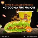  Combo Bánh Mì Hotdog Gà Que Phô Mai + Nước 