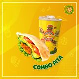  Combo Bánh Mi Pita + Nước 
