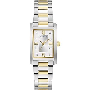  Đồng hồ nữ Bulova Classic Diamond Two-Tone Stainless 