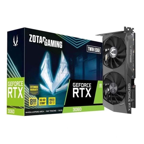VGA Zotac Gaming RTX 3060 Twin Edge 8GB DDR6