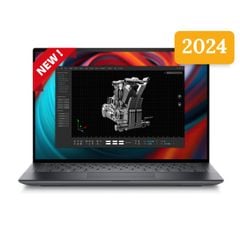 Laptop DELL Precision 3591 2024 | Ultra 7-155H | Ram 32GB DDR5 | SSD 512GB | VGA RTX A1000 | 15.6 inch FHD