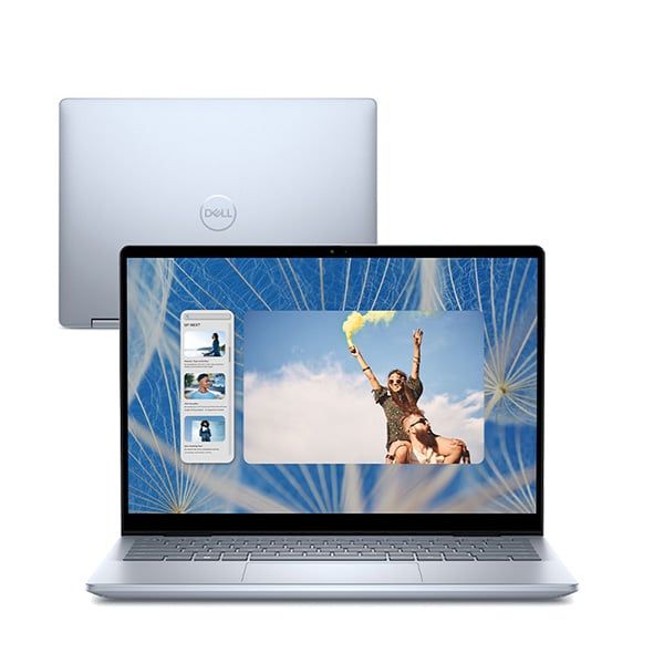 Laptop Dell Inspiron 7440 2in1 | Core 5 120U | Ram 8GB | SSD 512GB | 14 inch FHD+ cảm ứng