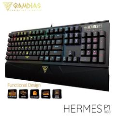 Bàn phím cơ GAMDIAS HERMES P1