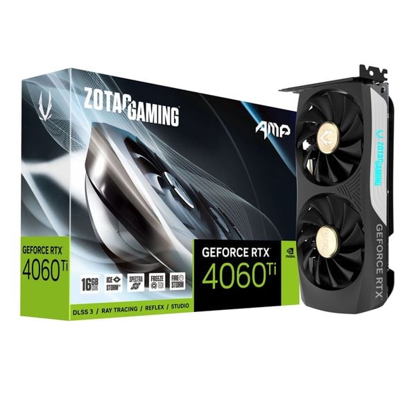 VGA ZOTAC Gaming GeForce RTX 4060 Ti 16GB AMP GDDR6