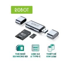 Đầu đọc thẻ ROBOT USB/TYPE-C CR202