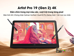 Bảng Vẽ Màn Hình XP-PEN Artist Pro 19 Gen2 - 4K