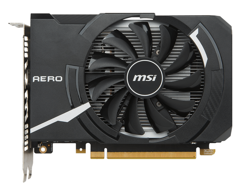 VGA MSI GeForce GTX 1050 AERO ITX 2G OC 1Fan