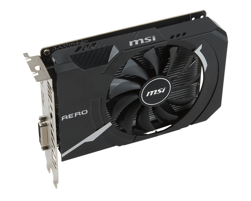 VGA MSI GeForce GTX 1050 AERO ITX 2G OC 1Fan