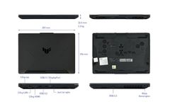 Laptop ASUS TUF Gaming FA506NC-HN031W | R5-7535HS | Ram 16GB | SSD 1TB | VGA RTX3050 4GB | 15.6 inch FHD | Win11