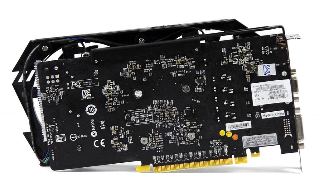 VGA MSI GTX 750 Ti Gaming 2GB DDR5