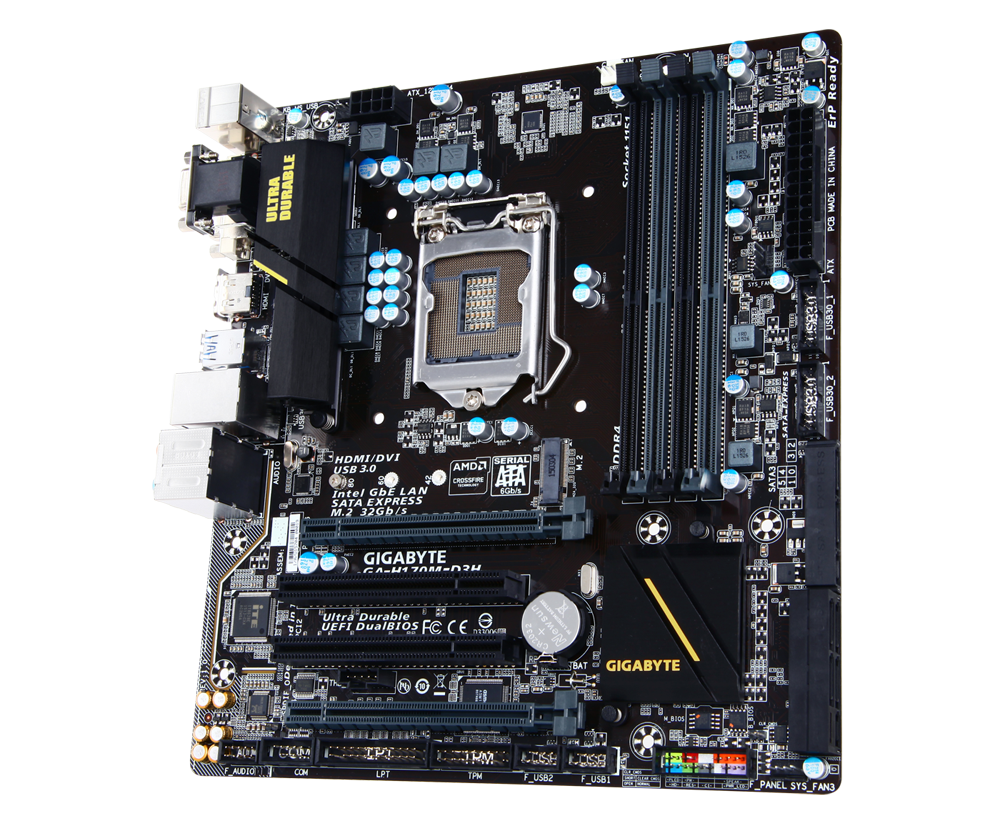 Main GIGABYTE GA H170M D3H
