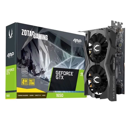 VGA ZOTAC Gaming GeForce GTX 1650 AMP 4GB GDDR6 128Bit