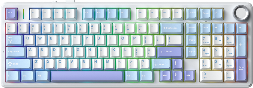 Bàn phím cơ Gaming AULA F99 PRO 3 MODE