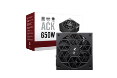 NGUỒN MÁY TÍNH 1STPLAYER ACK-STD-650 650W ĐEN
