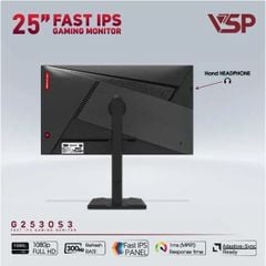 Màn hình VSP Gaming G2530S3 FHD IPS 300Hz 25 inch