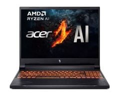 Laptop Gaming Acer Nitro V 16 ProPanel ANV16-41-R7EN NH.QP2SV.004 | AMD Ryzen 7 8845HS | Ram 16GB | SSD 512GB | VGA RTX 3050  16 inch WUXGA | Win 11 | Đen