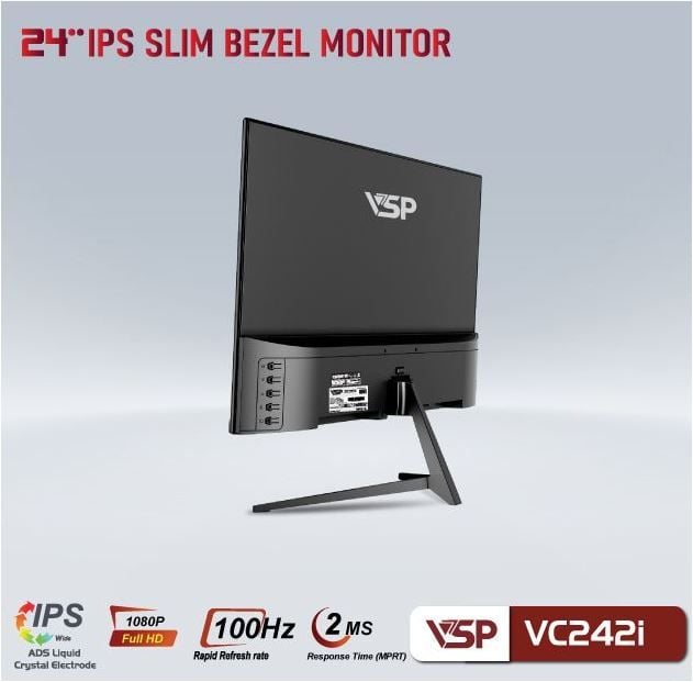 Màn hình VSP VC242i | 24 inch | FHD IPS | 100Hz | 2ms