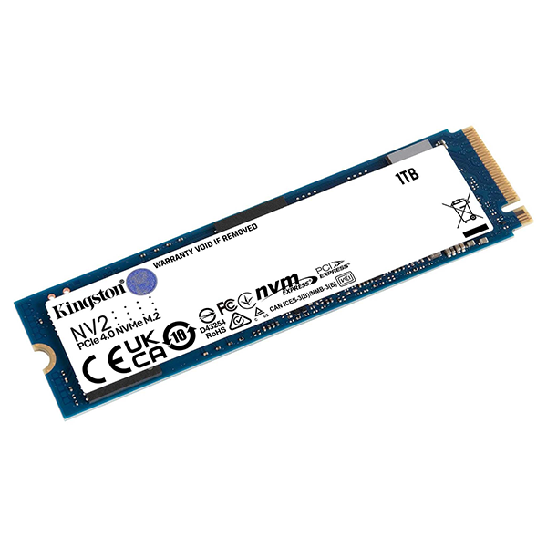 SSD KINGSTON NV2 M.2 2280 PCLe Gen 4.0 NVMe 1TB (SNV2S/1000G)