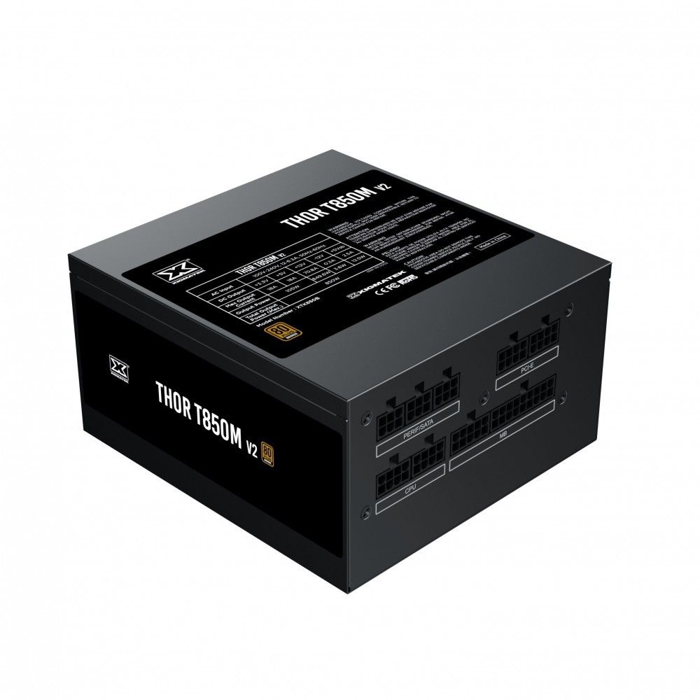 Nguồn XIGMATEK THOR T850M V2 850W | Full Module, 80 Plus Broze