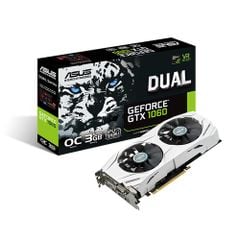 VGA Asus GTX 1060 3GB GDDR5 Dual Fan White