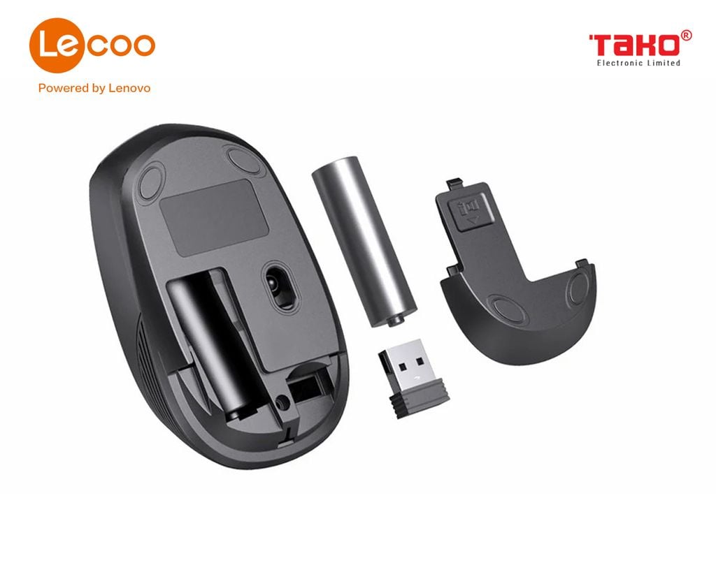 Chuột không dây Lecoo WS202 (USB)