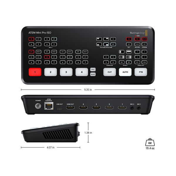 Bộ trộn hình Blackmagic ATEM Mini Pro