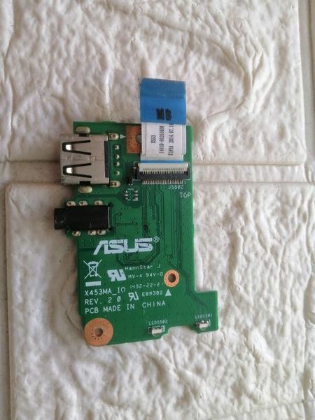 Bo phụ USB vàJack âm thanh Laptop Asus X55MA