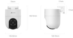 Camera ngoài trời EZVIZ CS-H8C Pro (3M-2K)