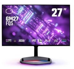 Màn hình phẳng Cooler Master GM27-FQS ARGB | 27 inch | QHD IPS | 165Hz | 1ms