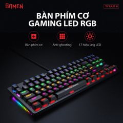 Bàn phím cơ GAMEN TITAN II