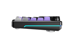 Bàn phím cơ Gaming 3 MODE LEOBOG ALICE A75 (Phiên bản tím+đen)