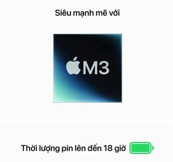 Laptop Apple MacBook Air M3 15 inch 2024 8CPU 10GPU 24GB - 512GB